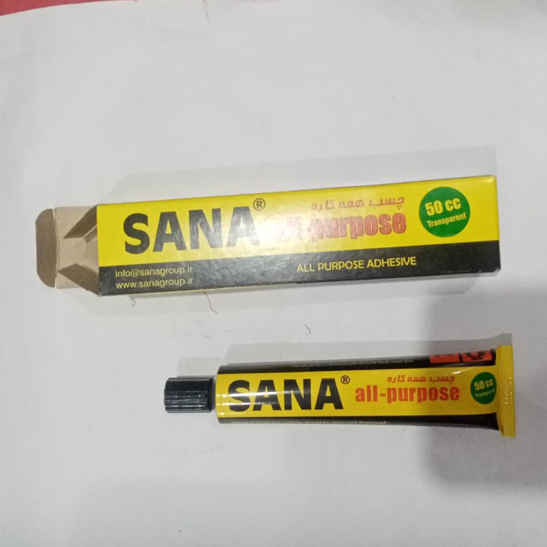 چسب 50 سی سی همه کاره ثنا