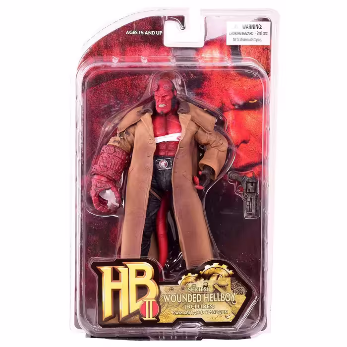اکشن فیگور مزکو سری HB Series II مدل Wounded Hellboy