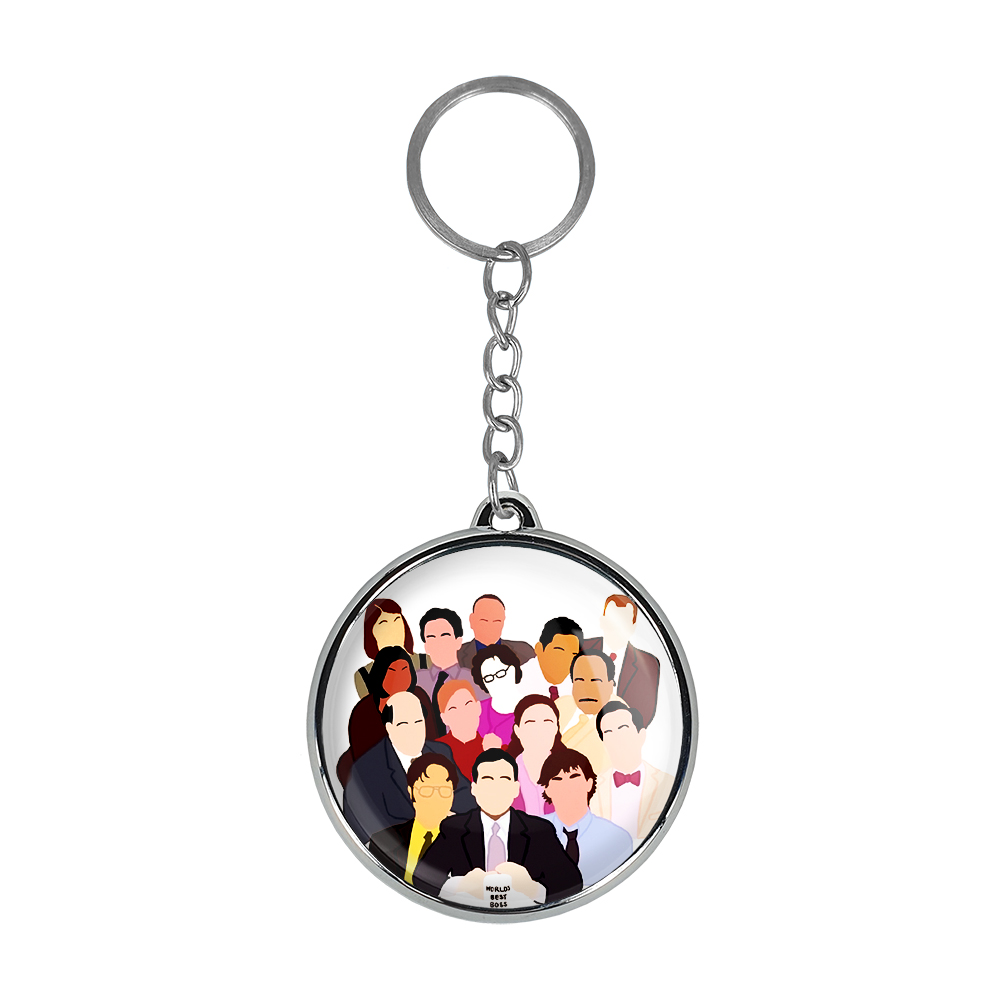 جاکلیدی خندالو طرح سریال آفیس The Office مدل دوطرفه کد 1022410228
