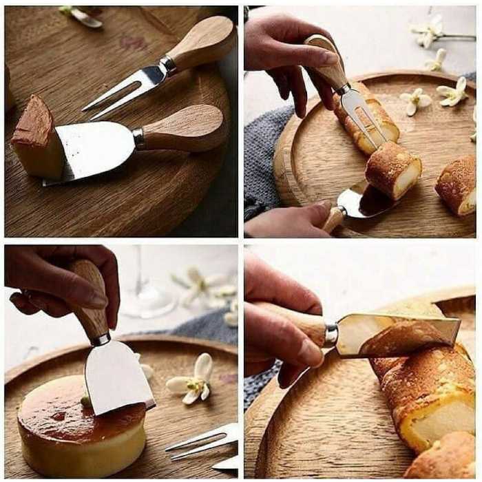 کارد صبحانه خوری چهار پارچه مدل 001