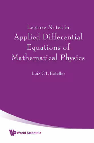 خرید و دانلود نسخه کامل کتاب Lecture notes in applied differential equations of mathematical physics