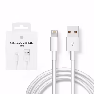 کابل تبدیل USB به لایتنینگ مدل هرما طول 1 متر