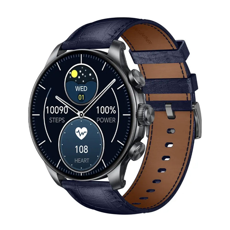 ساعت هوشمند 47 میلی متری گلوریمی مدل GX CLASSICFIT (LIMITED EDITION) بند چرمی | کالا مکس