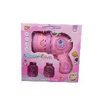 تفنگ حباب ساز چرخشی صورتی کد 818