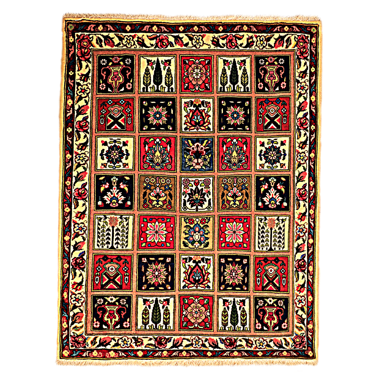 فرش دستباف دو متری گالری نور کد H1796