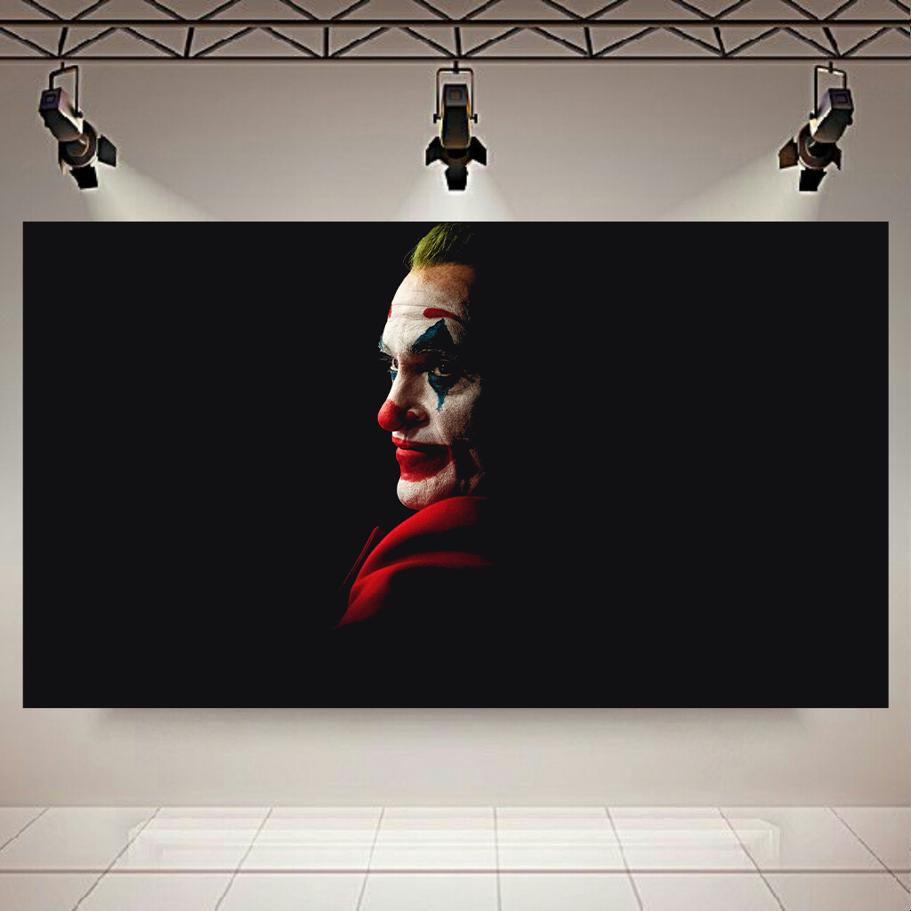 تابلو بوم طرح Joker مدل Dark کد AR4800