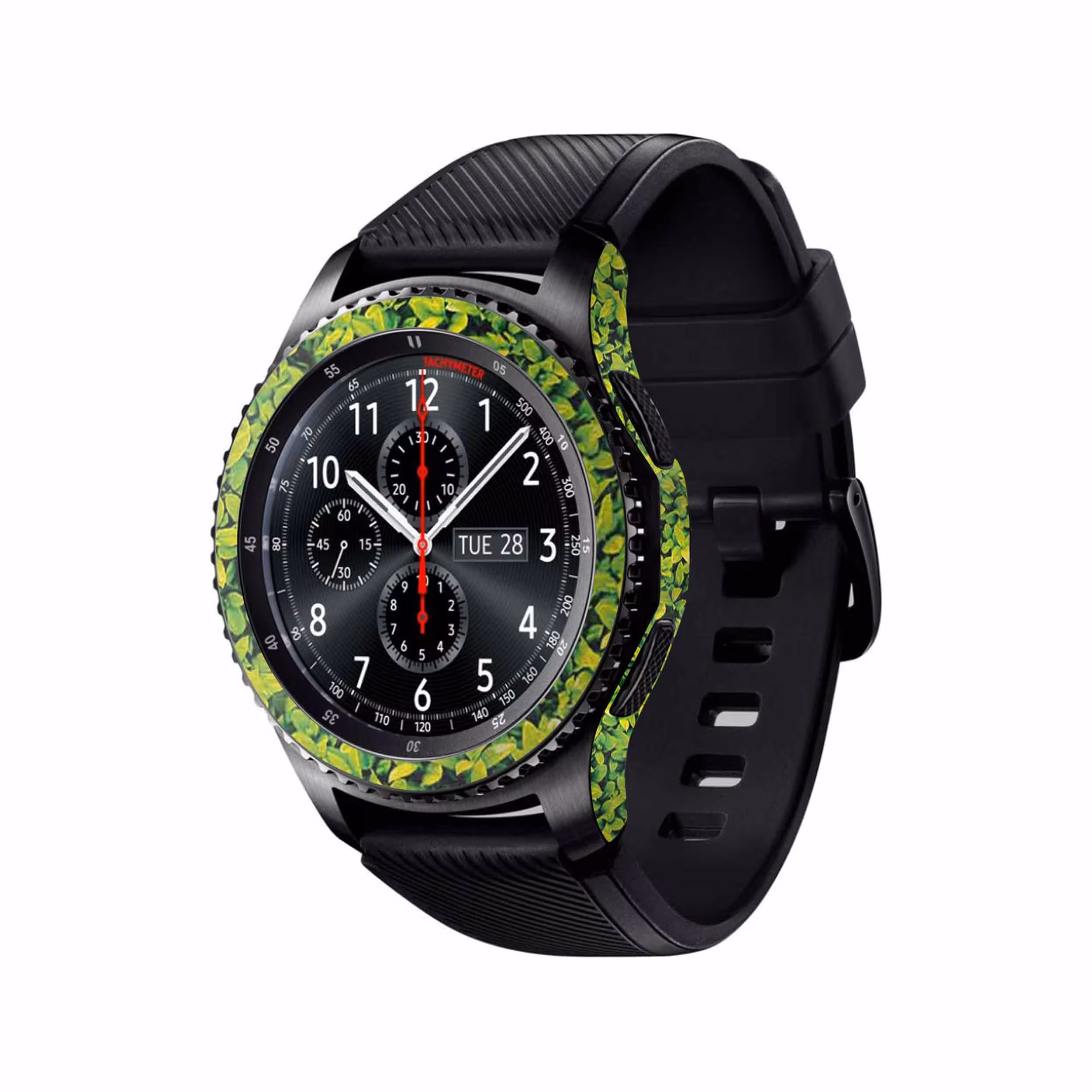 برچسب ماهوت طرح Leafs مناسب برای ساعت هوشمند سامسونگ Galaxy Gear S3 Frontier