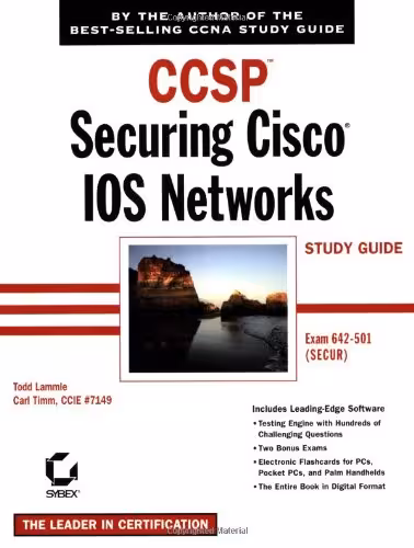 خرید و دانلود نسخه کامل کتاب CCSP: Securing Cisco IOS Networks Study Guide (642-501)