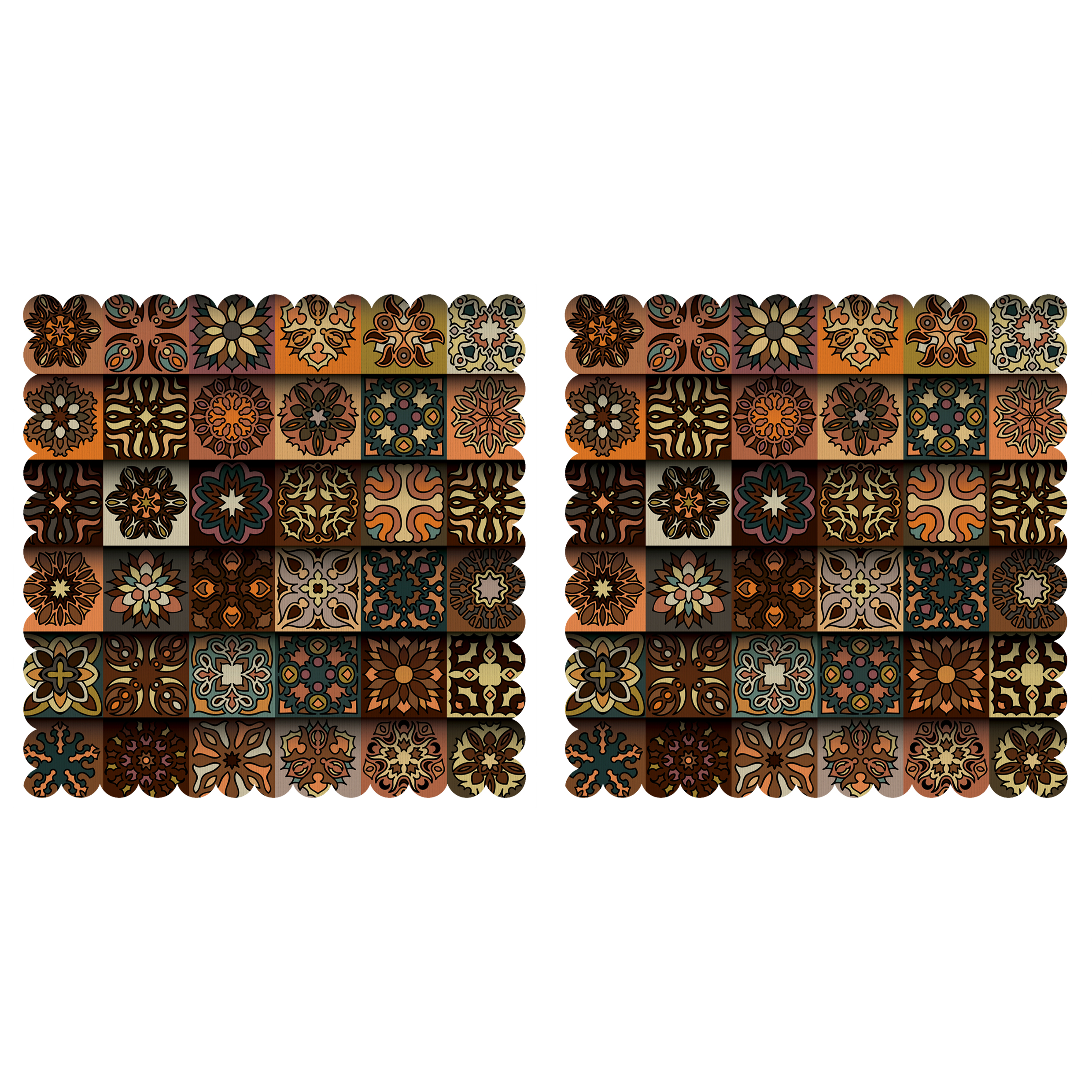 ست رومیزی 2 تکه مدل T3-42528