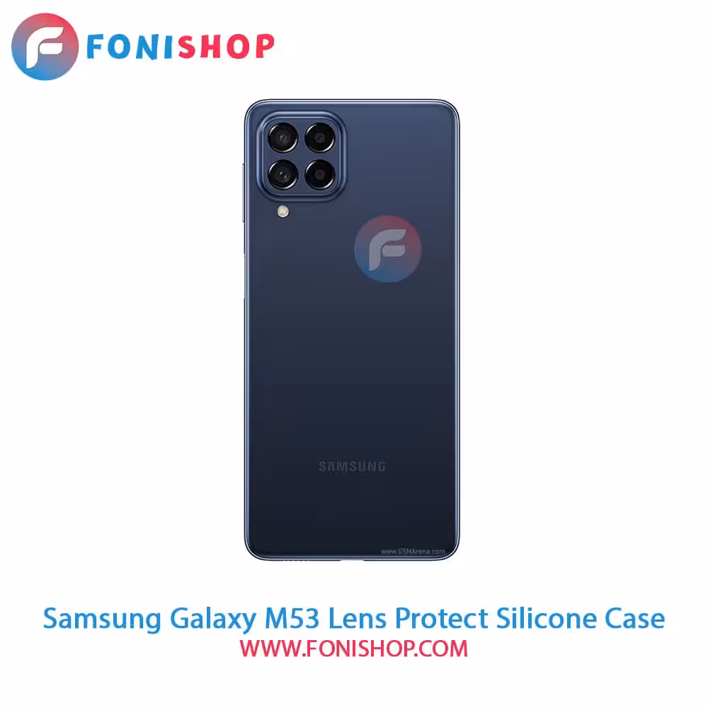 قاب سیلیکونی محافظ لنزدار گوشی سامسونگ Samsung Galaxy M53
