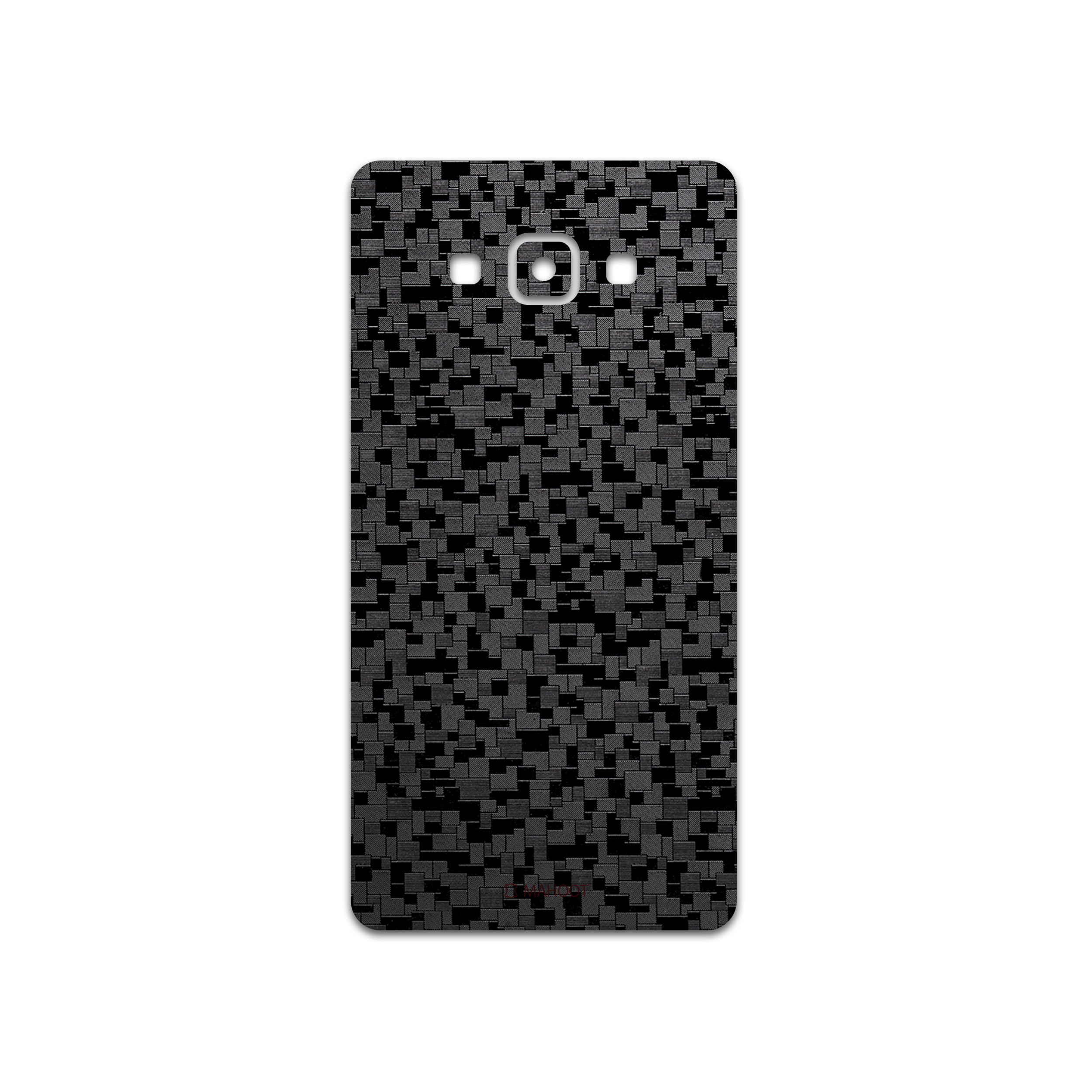 برچسب پوششی ماهوت مدل Black-Silicon مناسب برای گوشی موبایل سامسونگ Galaxy A7 2015