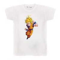 تی شرت بچگانه پرمانه طرح انیمه دراگون بال کد pmt.3782