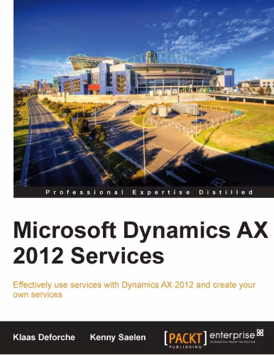 خرید و دانلود نسخه کامل کتاب Microsoft Dynamics AX 2012 Services