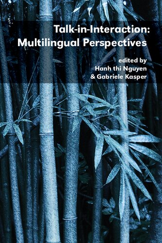 خرید و دانلود نسخه کامل کتاب Talk-in-Interaction: Multilingual Perspectives