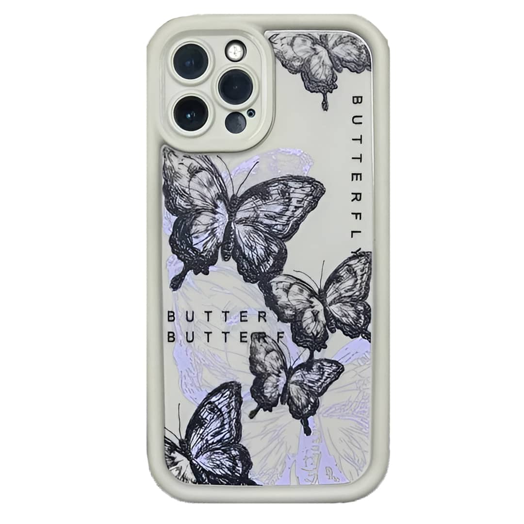 کاور سالید پروانه آیفون مدل Solid Butterfly مناسب Iphone 11 , Iphone 11 Pro , Iphone11 ProMax , Iphone 12 , Iphone 12 Pro , Iphone 12 ProMax , Iphone 13 ProMax