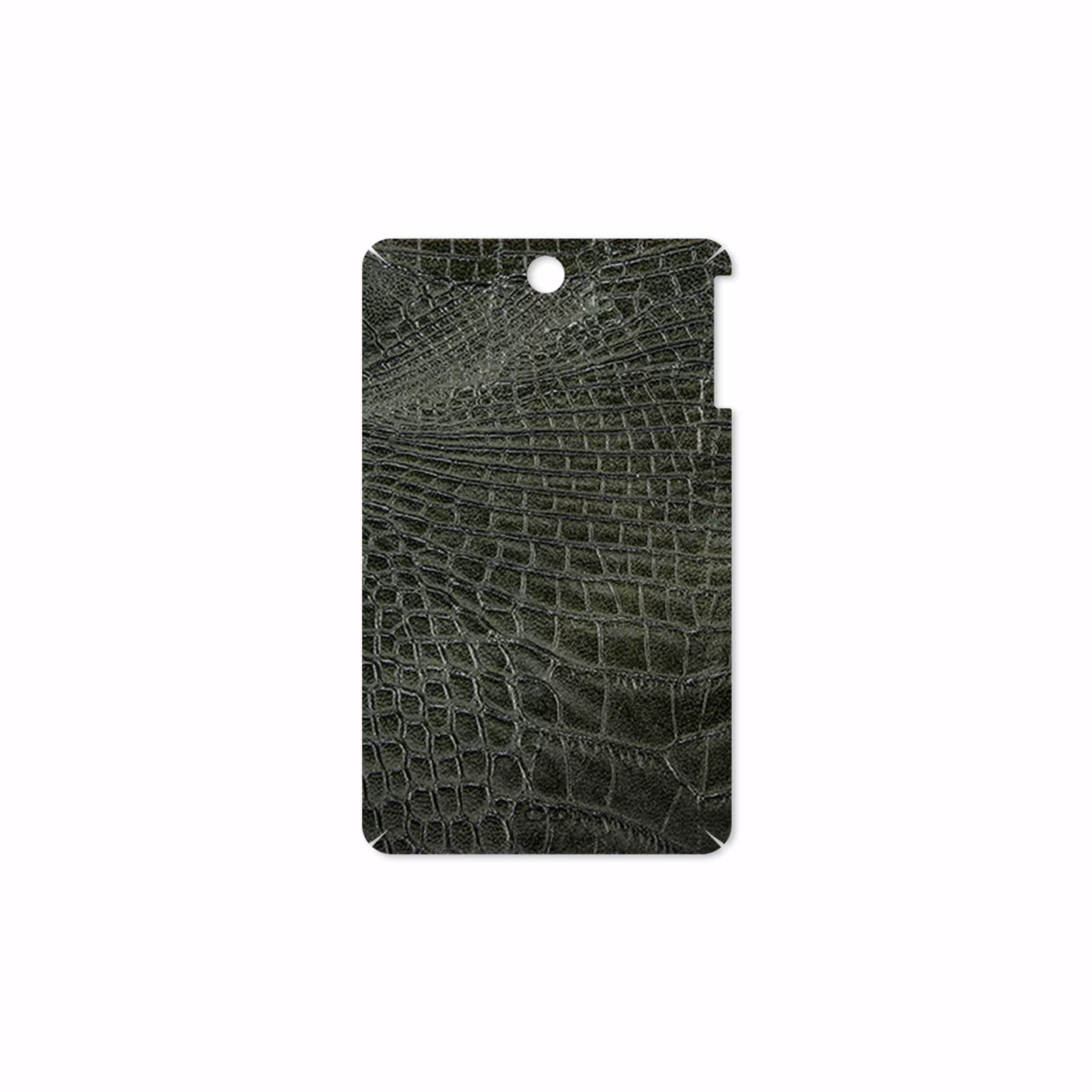 برچسب پوششی ماهوت مدل Green-Crocodile-Leather مناسب برای تبلت لنوو A7-50 A3500 2014