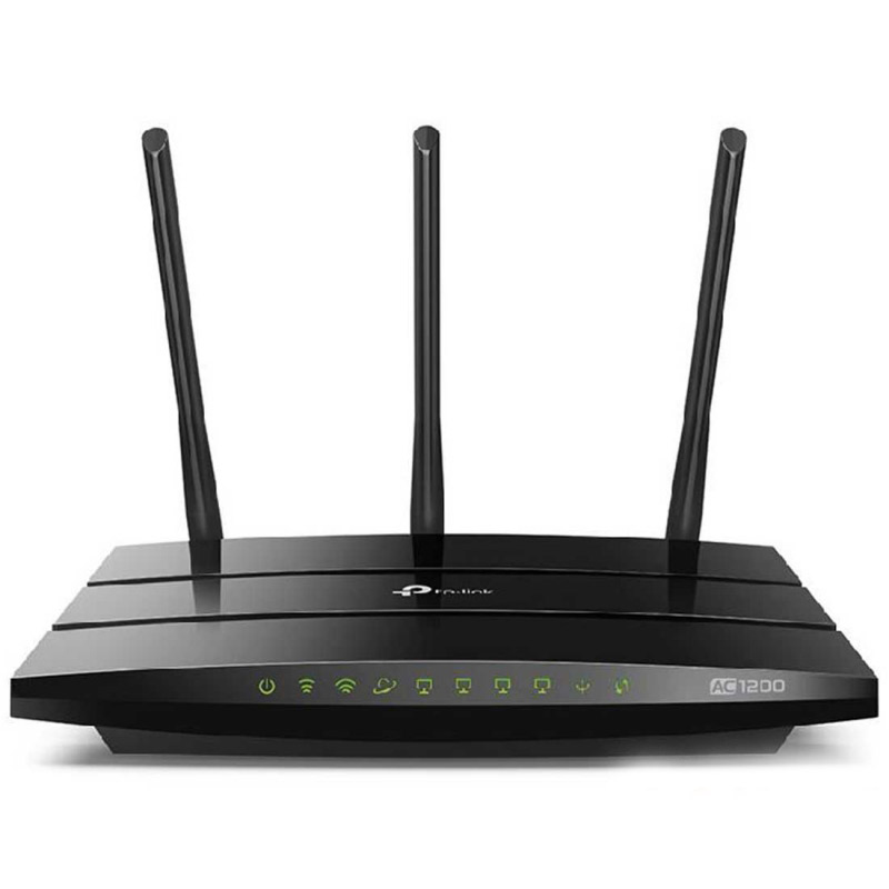 روتر بیسیم گیگابیت و دوباند AC1200 تی پی لینک مدل TPLink Archer C1200