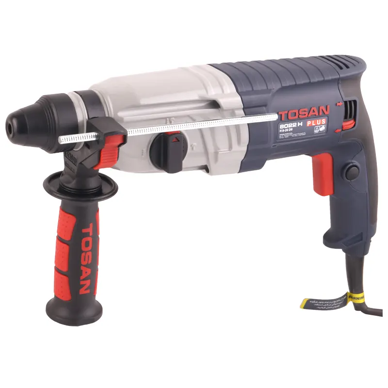 دریل بتن‌کن 2 کیلویی 800 وات گیربکس فلزی توسن کد محصول: 8022H