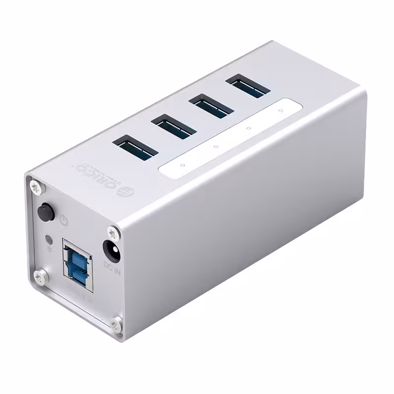 هاب 4 پورت USB3.0 آداپتوری اوریکو مدل A3H4-U3-NBC