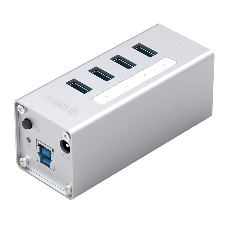 هاب 4 پورت USB3.0 آداپتوری اوریکو مدل A3H4-U3-NBC