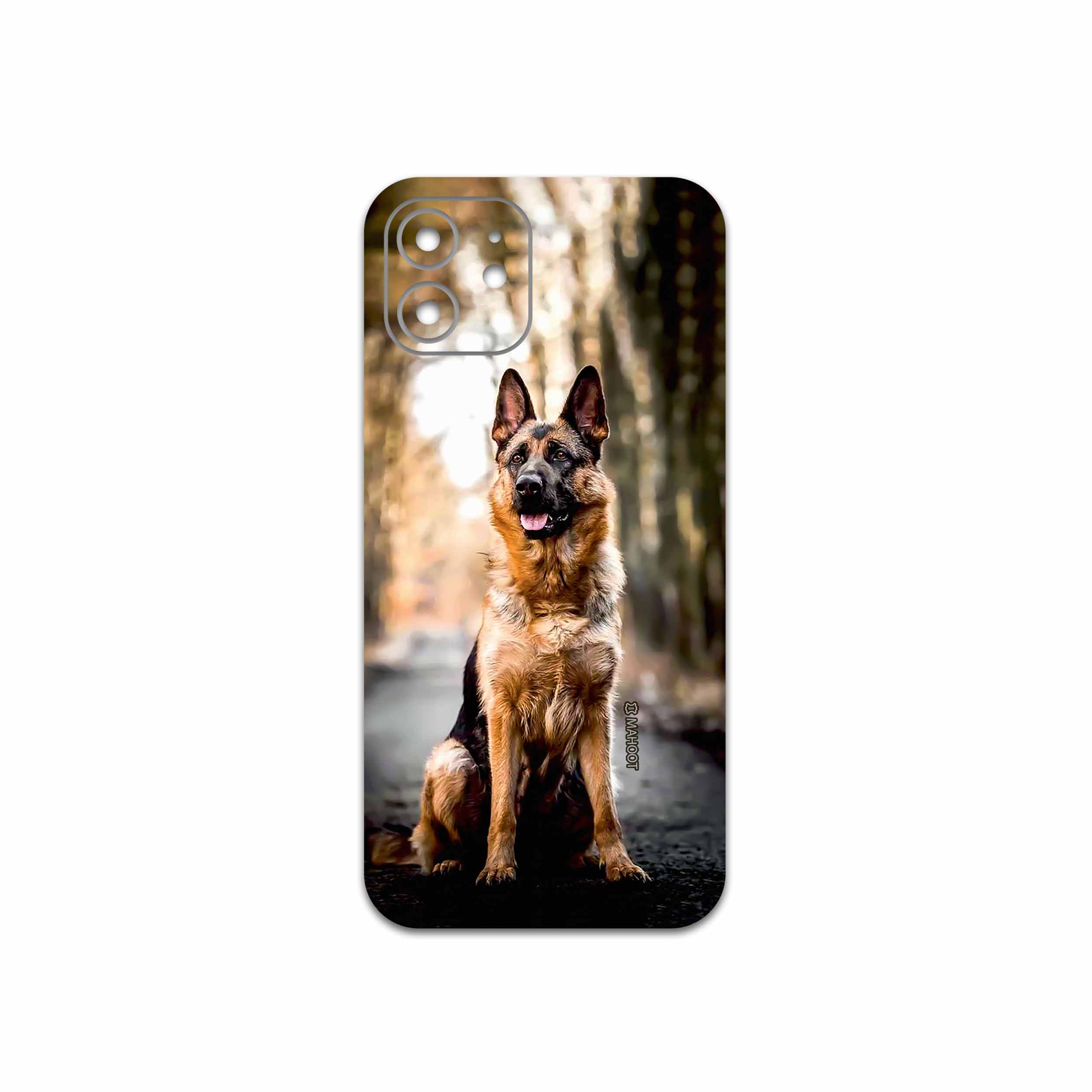 برچسب پوششی ماهوت مدل Dog-1 مناسب برای گوشی موبایل اپل iPhone 12