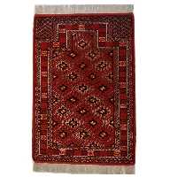 فرش دستباف یک متری مدل محراب کد 1028