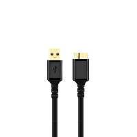 کابل تبدیل USB به microB کی نت پلاس مدل KP-CUHD3015 طول 15متر