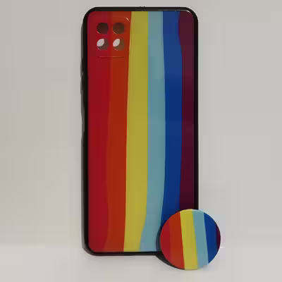 کاور کد 1935 مناسب برای گوشی موبایل سامسونگ Galaxy A22 5G به همراه پایه نگهدارنده