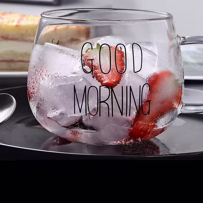 لیوان مدل GOOD MORNING
