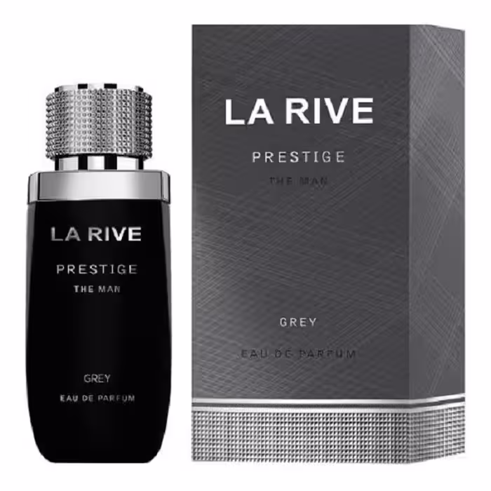 ادو پرفیوم مردانه لا ریو مدل prestige grey حجم 75 میلی لیتر