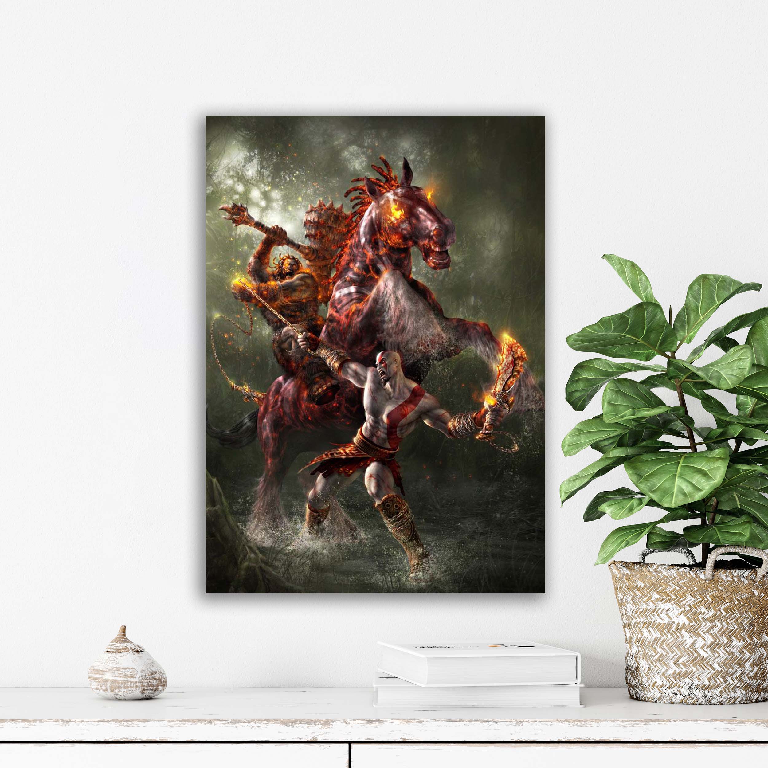 تابلو شاسی آتریسا مدل گاد آف وار god of war