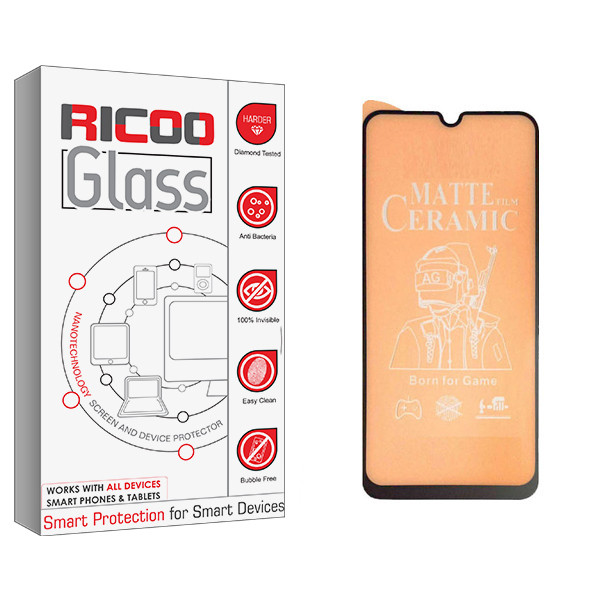 محافظ صفحه نمایش سرامیکی ریکوو مدل  HD مناسب برای گوشی موبایل سامسونگ Galaxy A50 | کالا برتری