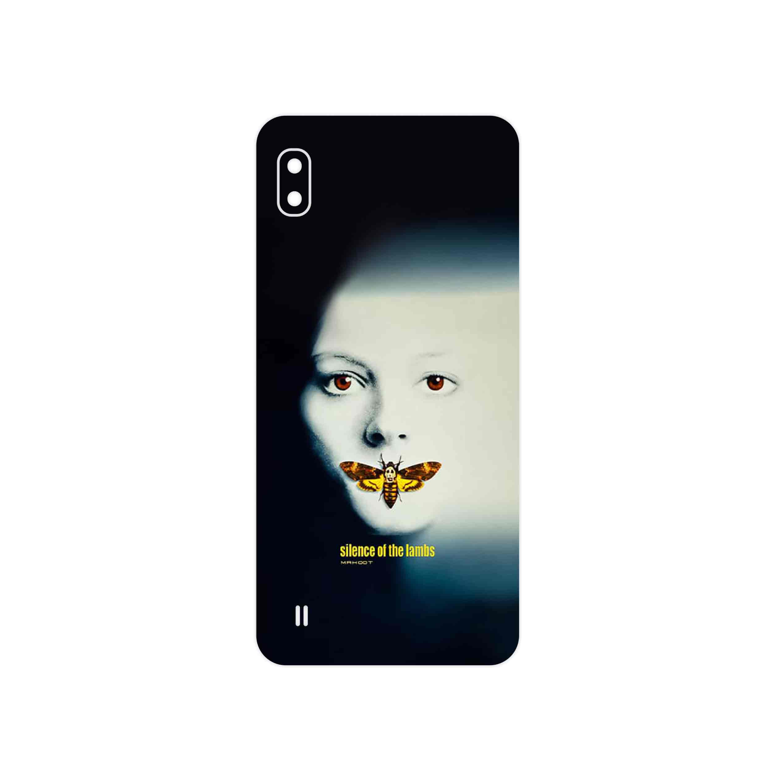 برچسب پوششی ماهوت مدل Silence of the Lambs مناسب برای گوشی موبایل سامسونگ Galaxy A10