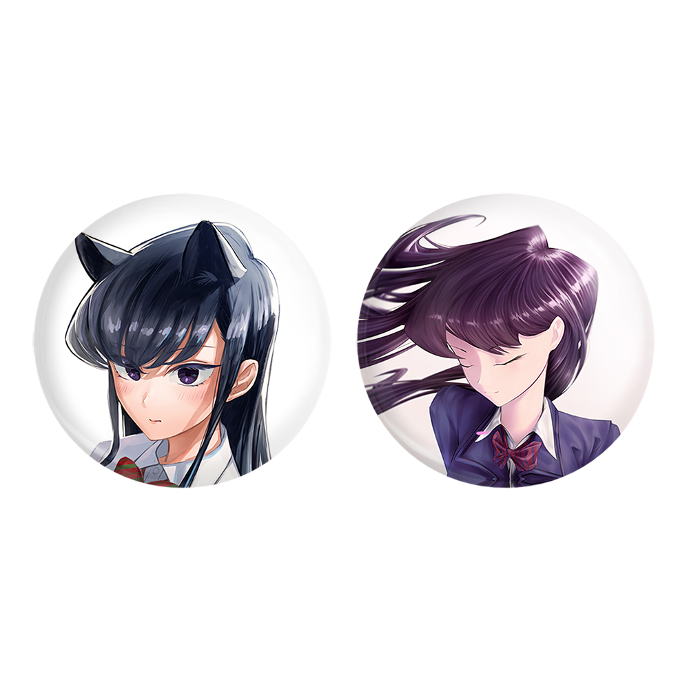 پیکسل خندالو مدل انیمه کومی سان کد 1610916120 مجموعه 2 عددی