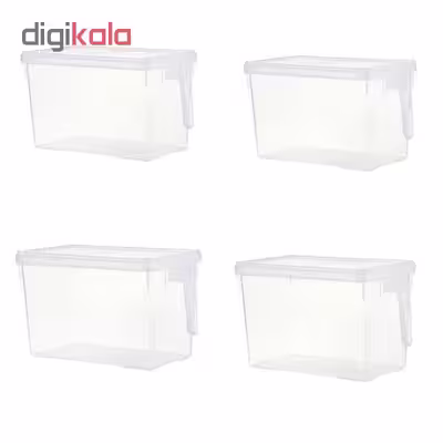 باکس نظم دهنده یخچال کد FK22 بسته 4 عددی