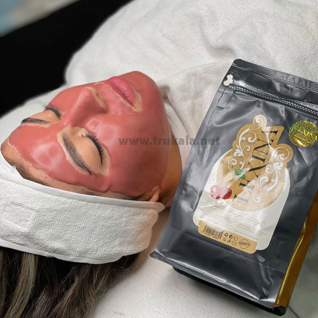 ماسک پودری لاتکسی عصاره گیلاس لکسینا LEXINA حجم 250 گرم