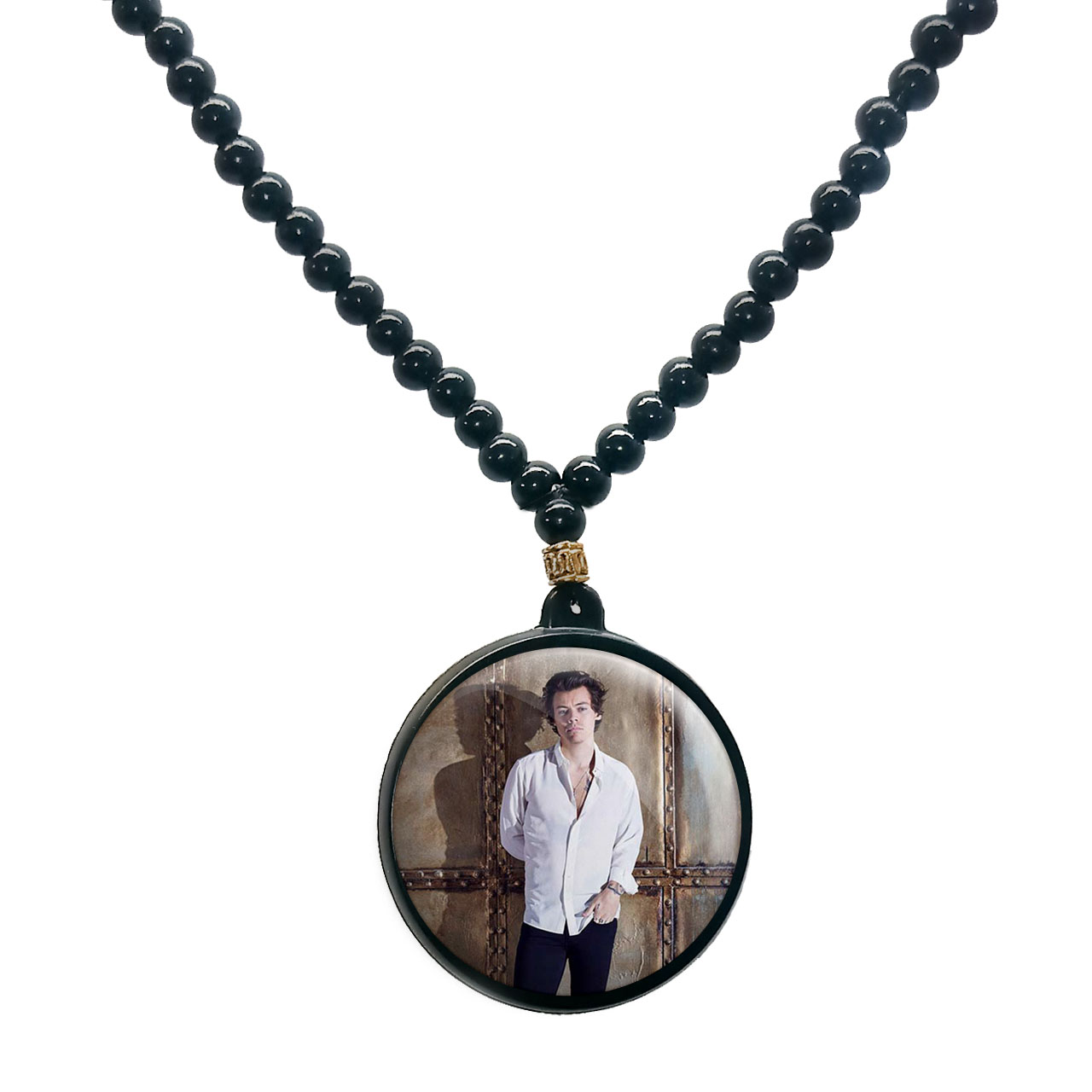 گردنبند پرمانه طرح One Direction کد pmd.13678 مدل دو طرفه