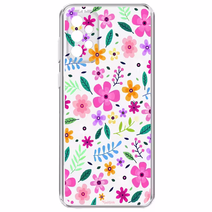 کاور طرح گل مناسب برای گوشی موبایل سامسونگ Galaxy A73 5G