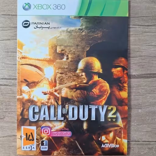 بازی XBOX360 مدل Call of duty 2