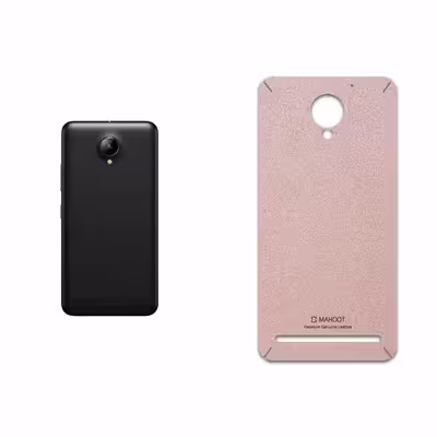 برچسب پوششی ماهوت مدل Rose Gold Leather مناسب برای گوشی موبایل لنوو Vibe C2