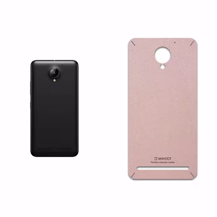 برچسب پوششی ماهوت مدل Rose Gold Leather مناسب برای گوشی موبایل لنوو Vibe C2