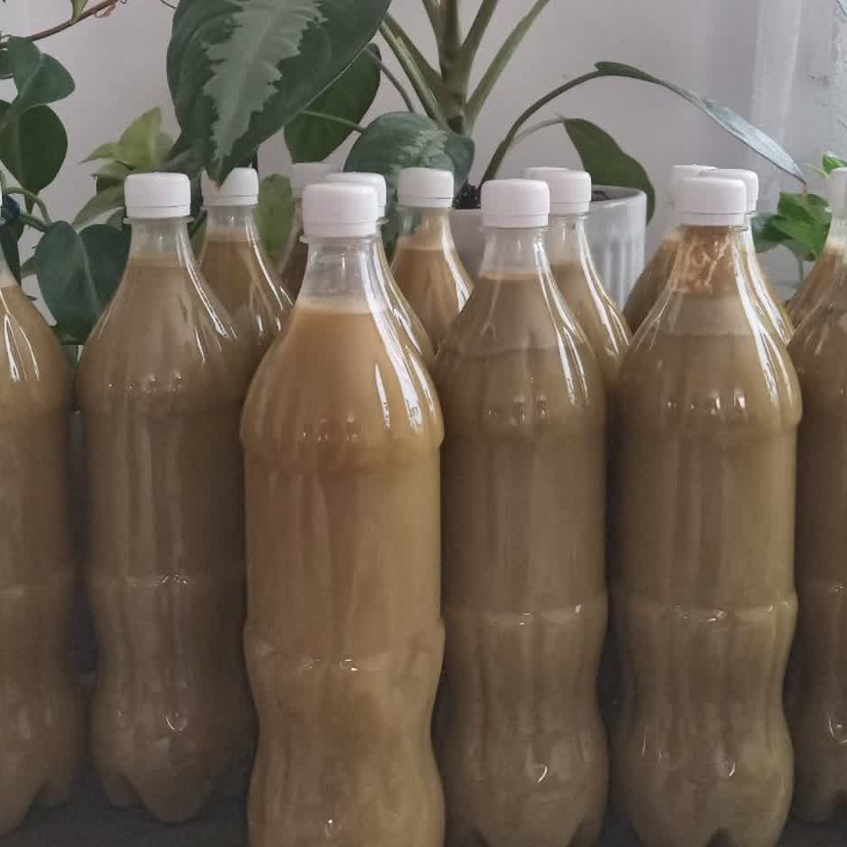 آبغوره تازه و طبیعی خانگی  بدون نمک شمال1،200لیتری