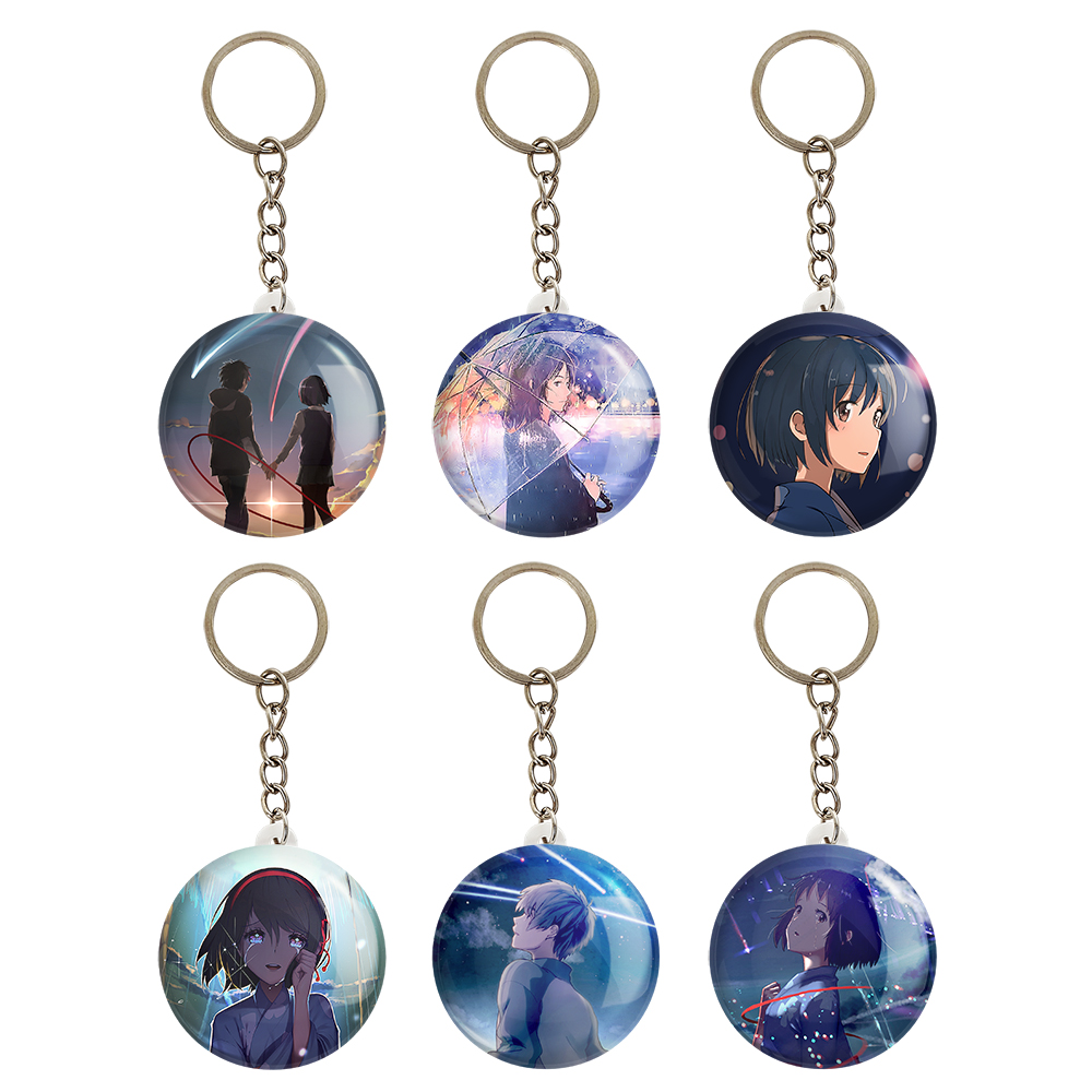 جاکلیدی خندالو مدل انیمه یورنیم کد 857A مجموعه 6 عددی