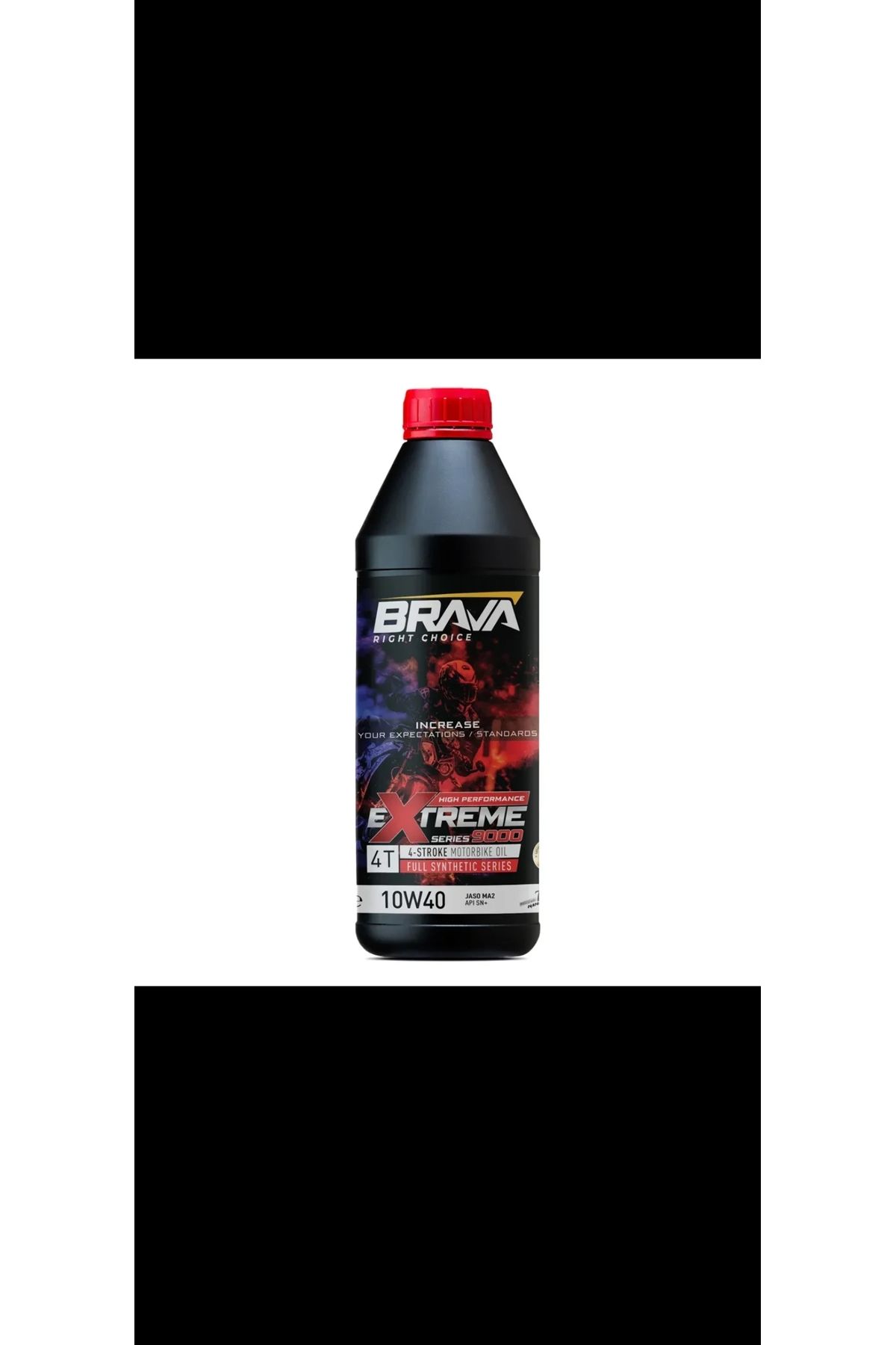 روغن و مکمل موتور شدید 9000 4T 10W40 براوا اورجینال Brava