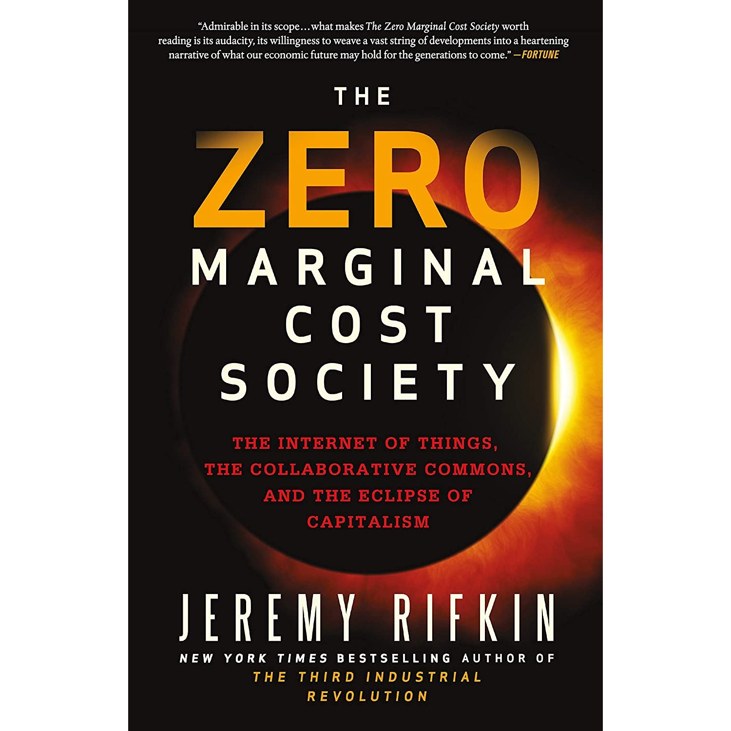 کتاب The Zero Marginal Cost Society اثر Jeremy Rifkin انتشارات St Martins Griffin