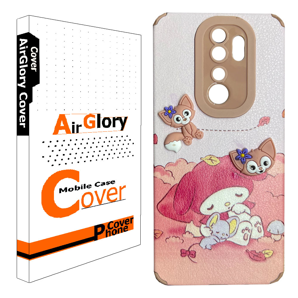 کاور ایرگلوری مدل عروسکی خرسی مناسب برای گوشی موبایل شیائومی Redmi Note 8 Pro