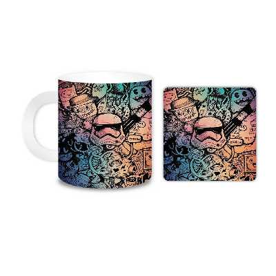 ماگ مدل استاروارز کد 883 به همراه زیر لیوانی