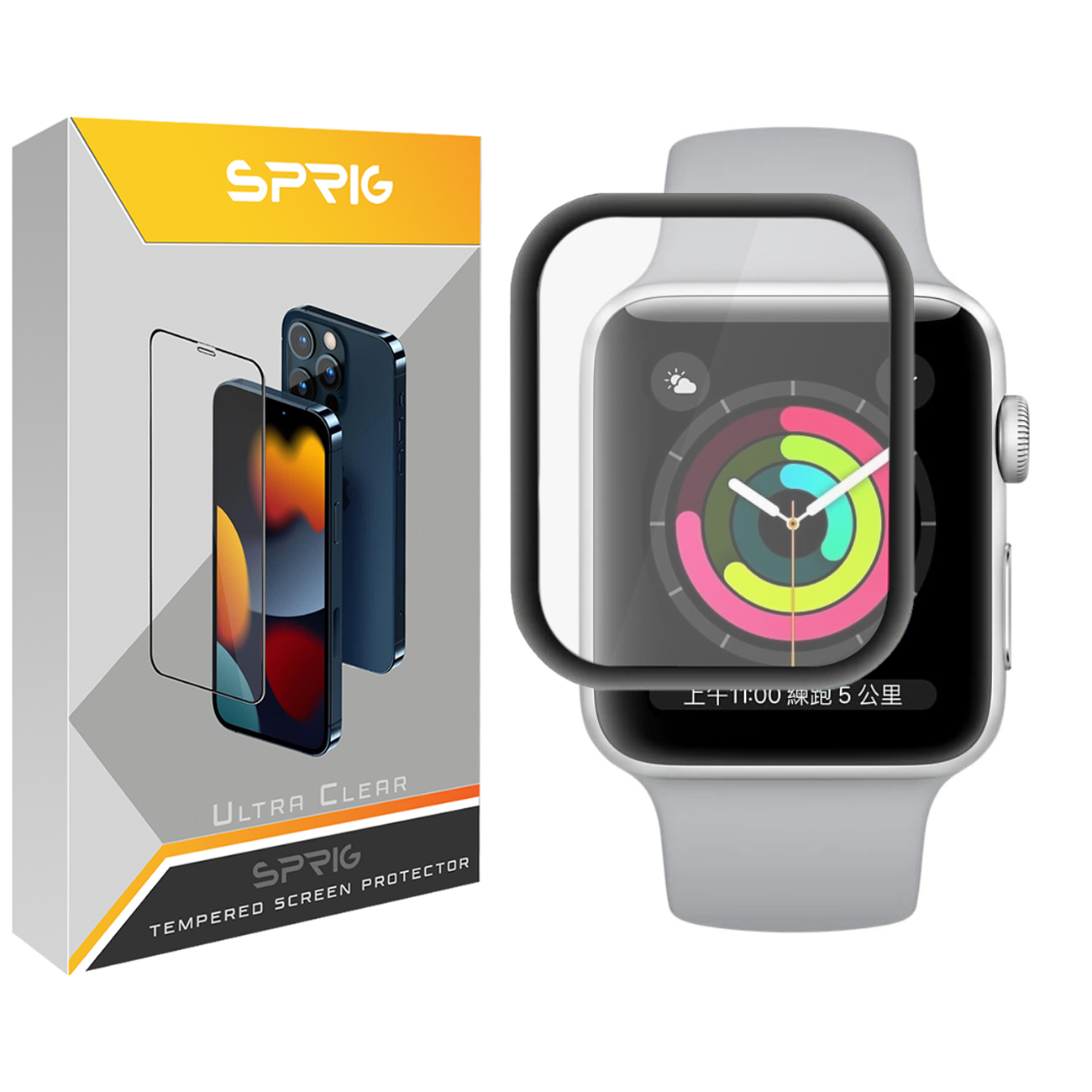 محافظ صفحه نمایش نانو اسپریگ مدل NPST مناسب برای اپل واچ Series 2 38mm