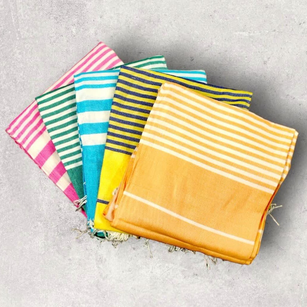 حوله نخی ،آبگیری عالی،سبک،کم حجم،مناسب استفاده روزانه و استخر،در 5 رنگ