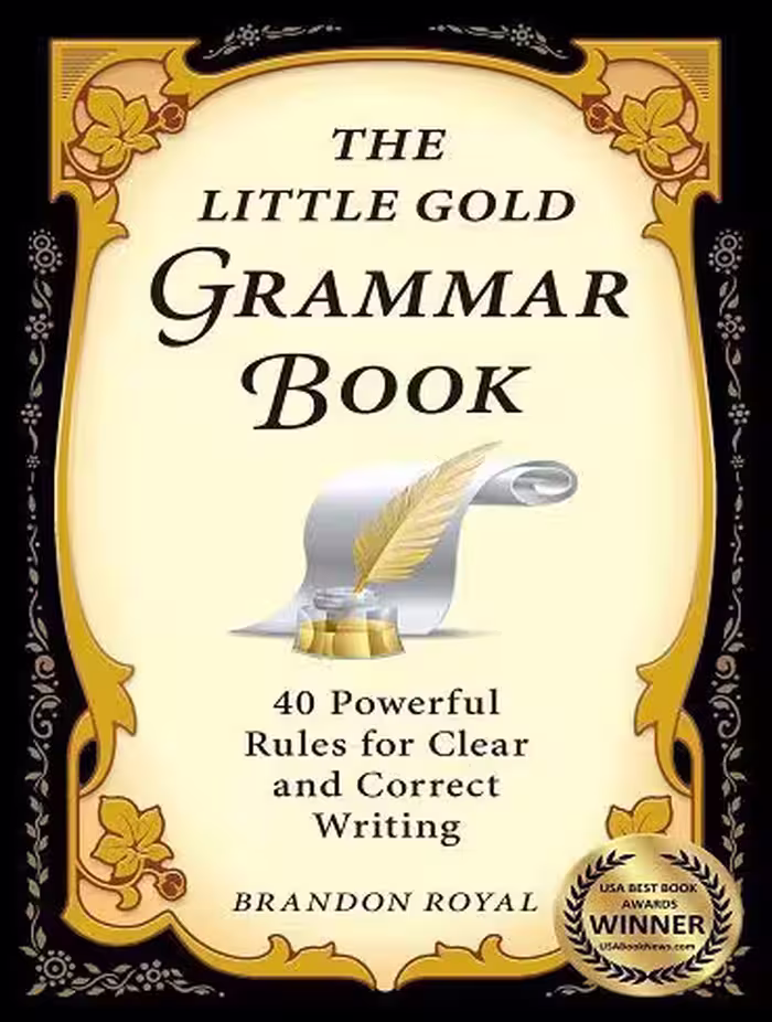 کتاب The Little Gold Grammar Book کتاب گرامر طلای کوچک